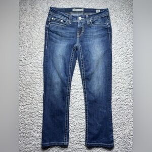 BKE Denim Jeans Womens 25 Payton Dark Wash Straight Casual Classic Streetwear